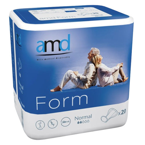 Amd Form Normal Anatomical Insert Pad Blue 1400ml