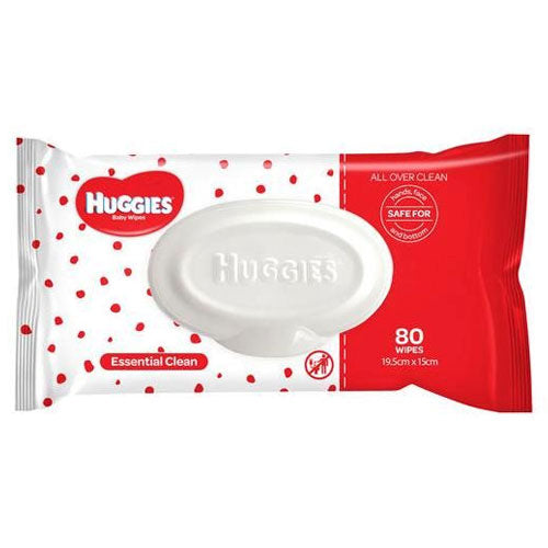 Huggies Essential Clean Fragrance Free Baby Wipes