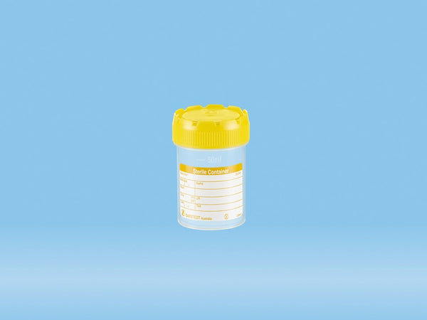 Multi-Purpose Container Specimen Urine 55×44 mm 70ml Yellow