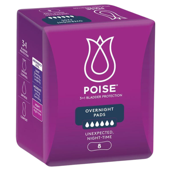 Poise Overnight Pads