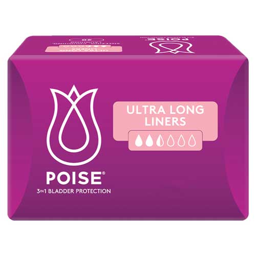 Poise Liner Ultra Long 75mL Female 238mm