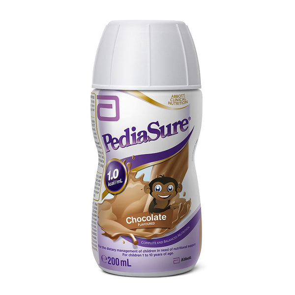 PediaSure Chocolate 200ml Resealable Plastic Bottle