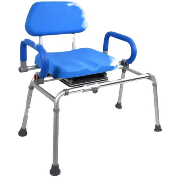 Royale Medical Transfer Bench - Royale Medical 51cm 130kg Sliding & Swivel Aluminium